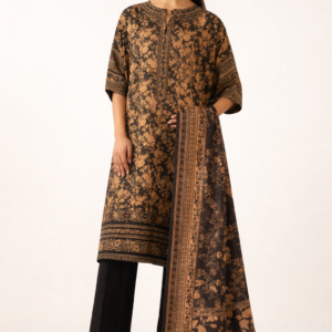 1 piece embroidered linen shirt